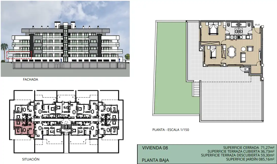 Wohnungen zum Verkauf in Puerto de la Cruz mit Terrasse, Internet und Gemeinschaftspool