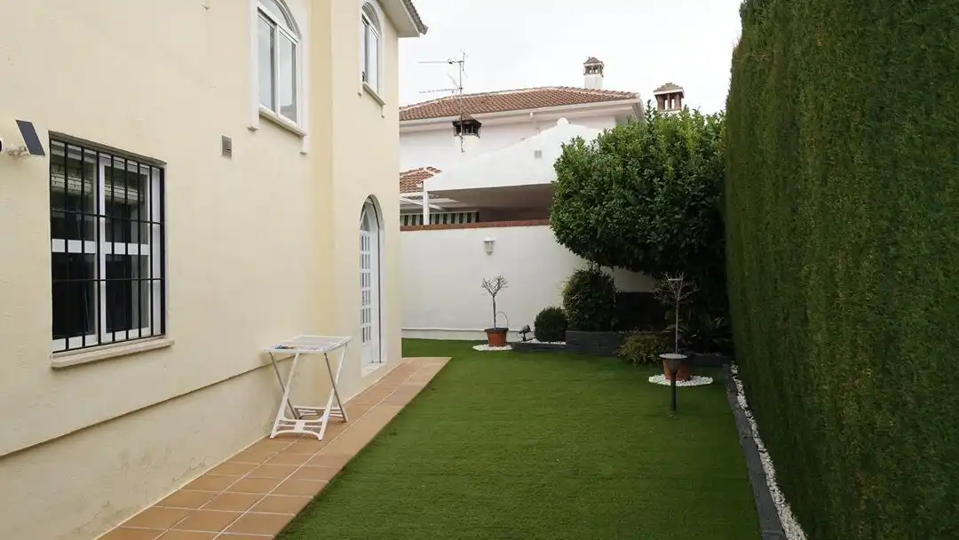 Jardín de Casa o chalet en venta en Albolote con Aire acondicionado, Calefacción y Piscina