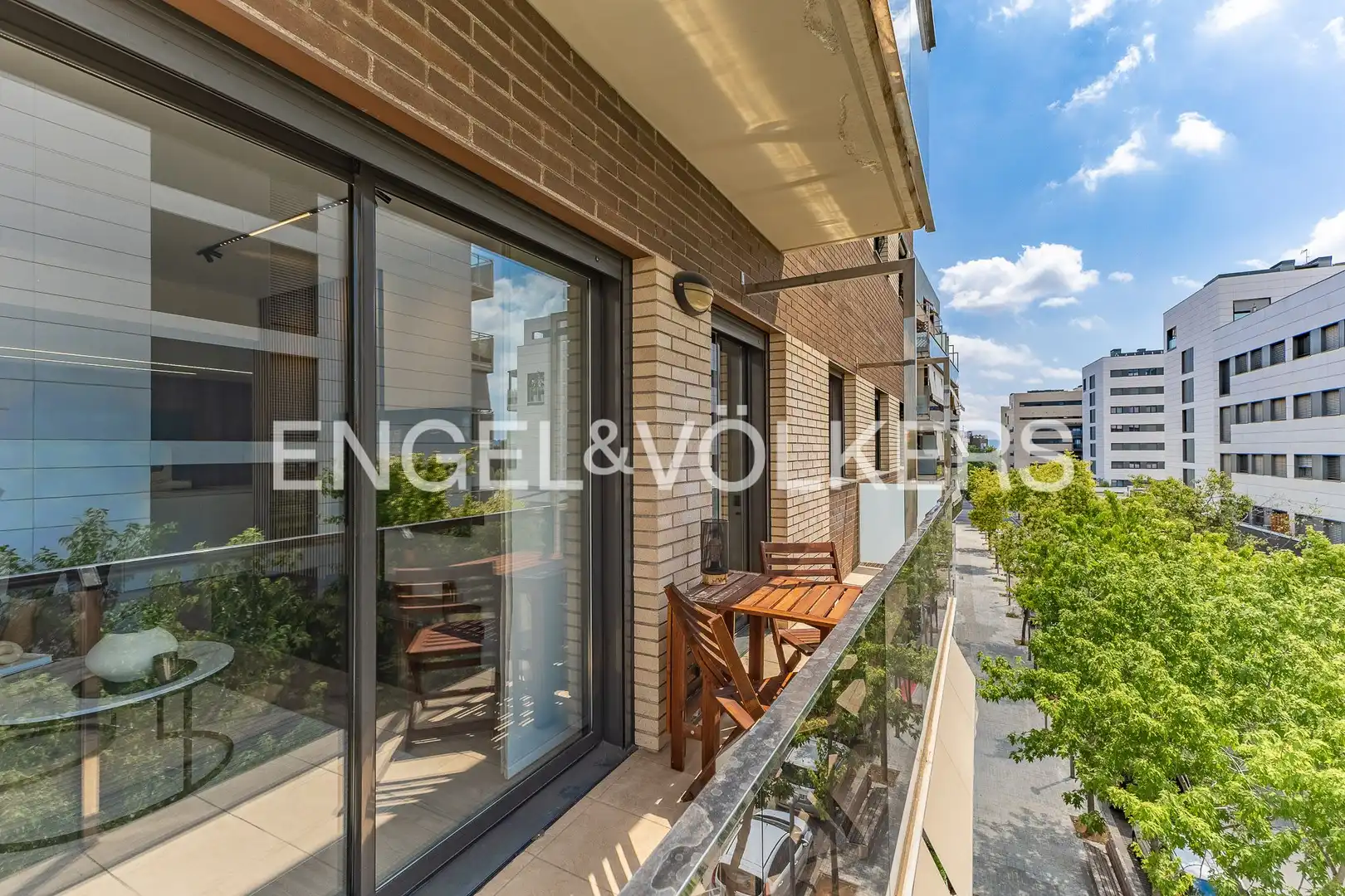 Terrace of Flat for sale in Sabadell  with Air Conditioner, Heating and Parquet flooring