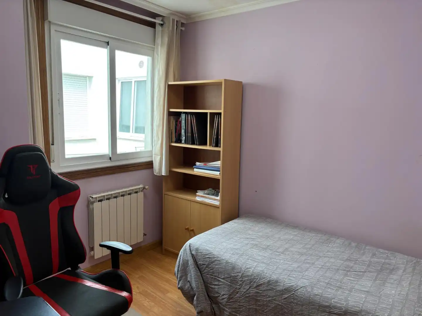 Bedroom of Attic for sale in Foz  with Heating, Terrace and Furnished