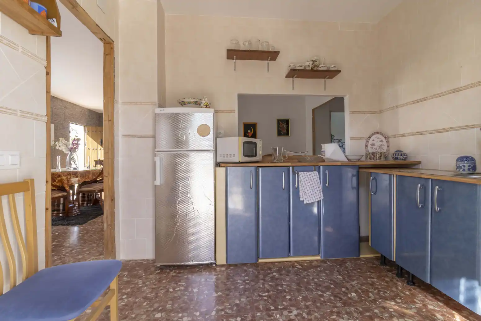 Cocina de Casa o chalet en venta en Guillena con Jardín privado, Terraza y Piscina