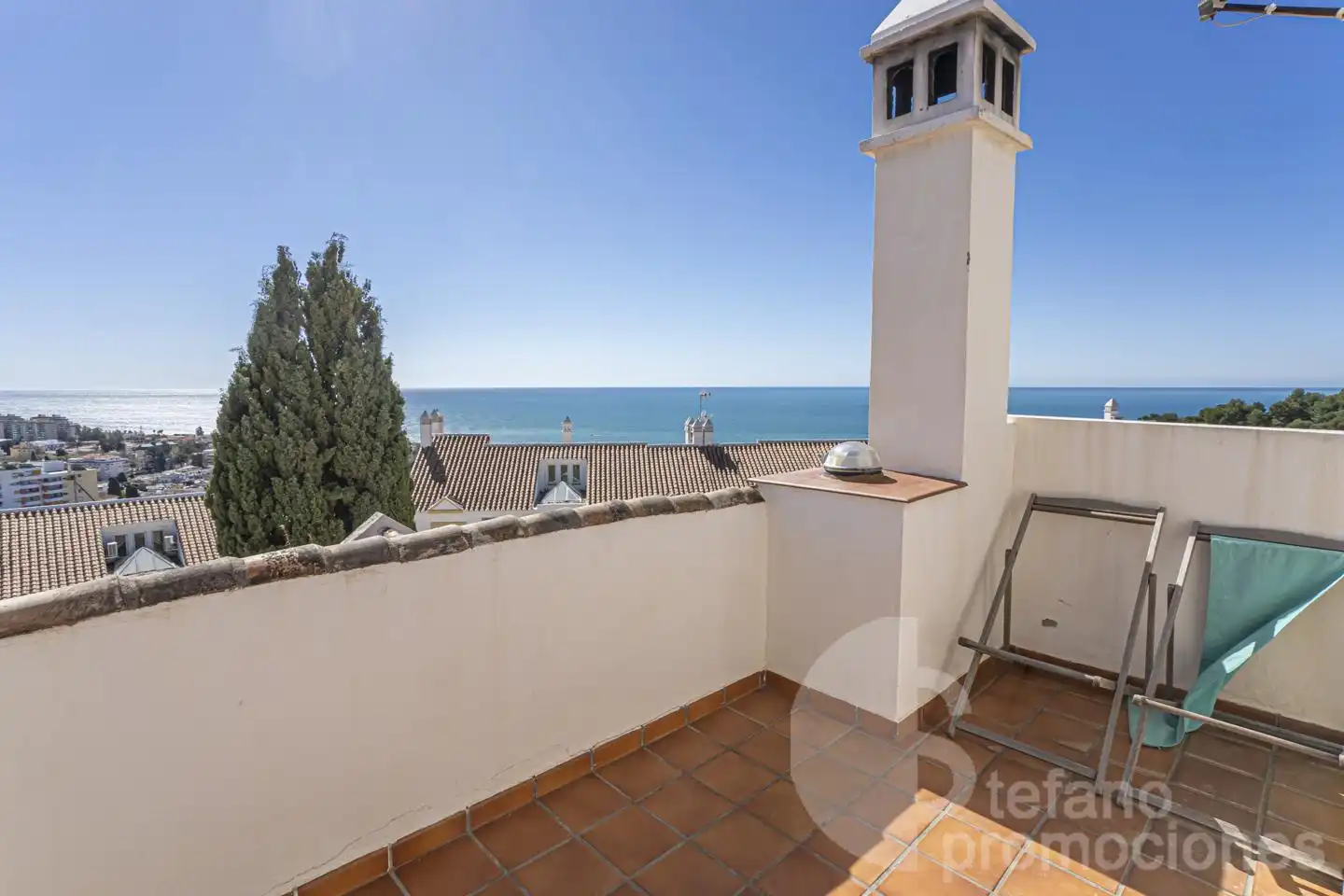 Terrace of Detached homes for sale in Málaga  with Air Conditioner, Parquet flooring and Terrace
