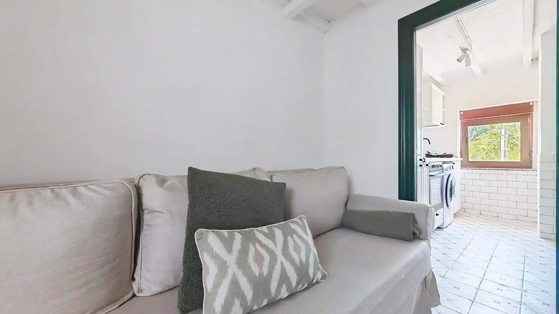 Sala de estar de Casa adosada en venta en Oviedo 