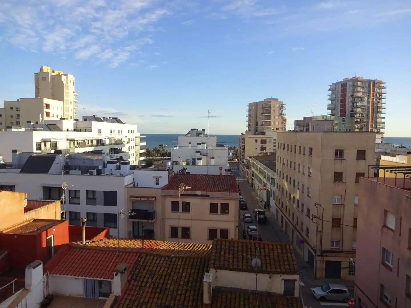 Vista exterior de Àtic en venda en Mataró amb Aire condicionat, Calefacció i Terrassa
