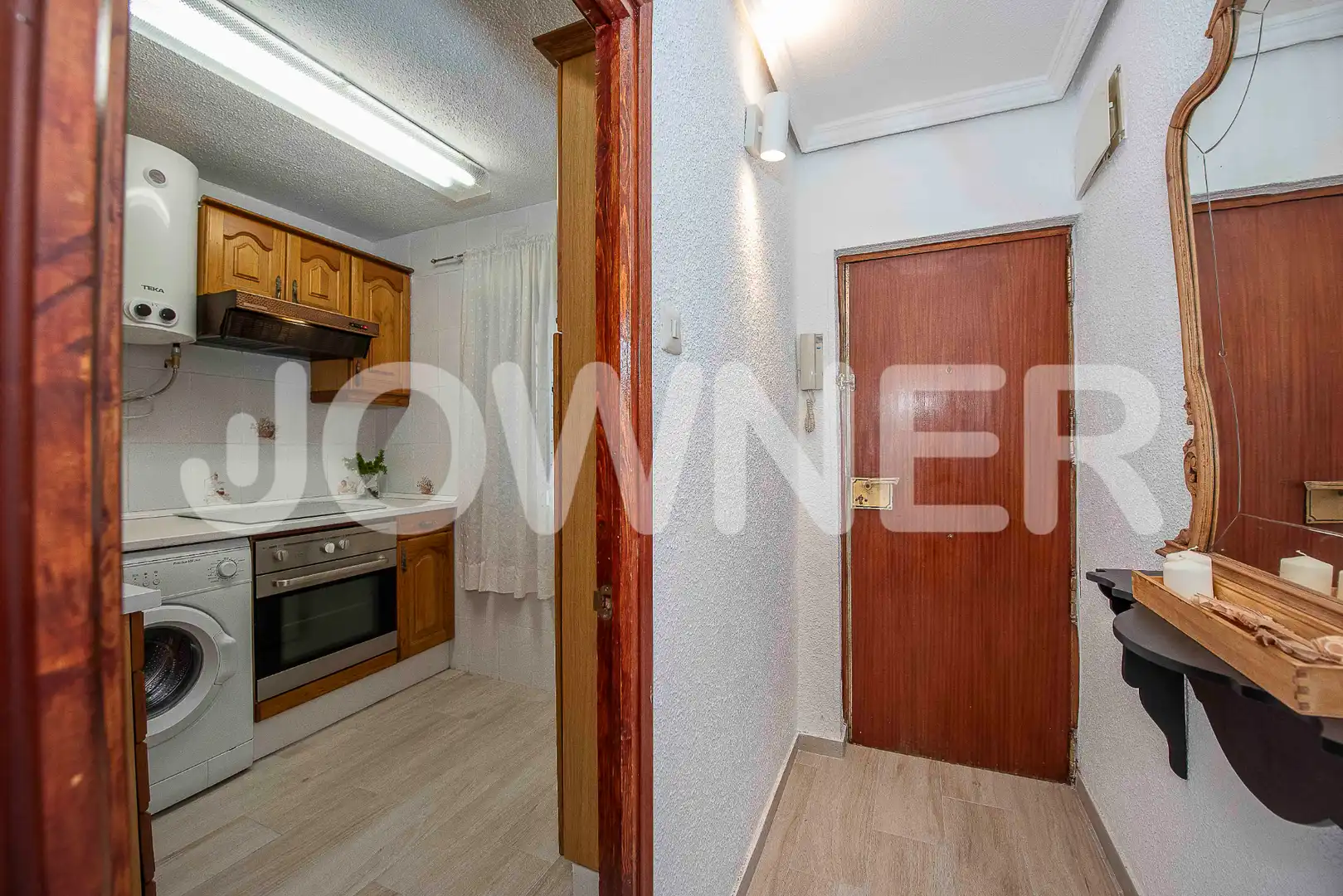 Küche von Wohnung zur Miete in Madrid mit Heizung, Möbliert und Ofen