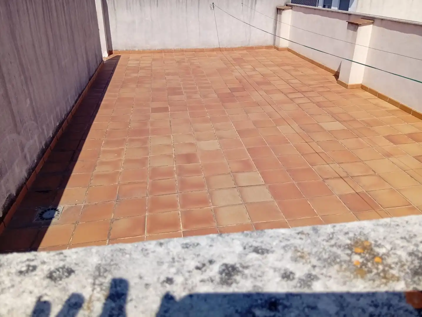 Terrace of Flat for sale in La Pobla del Duc  with Air Conditioner, Furnished and Community pool