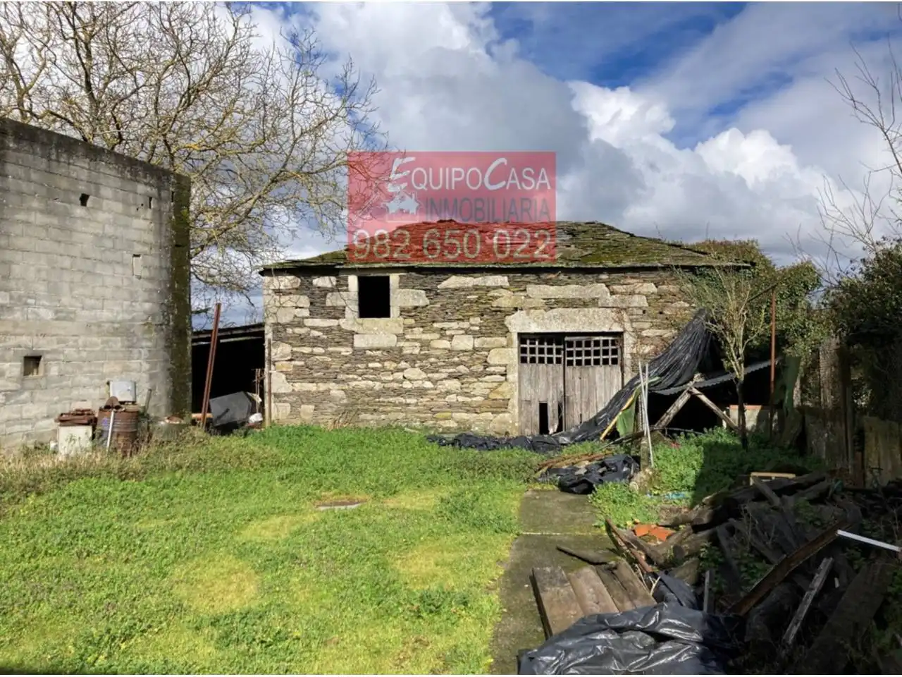 Vista exterior de Casa o chalet en venta en Portomarín con Jardín privado y Alarma