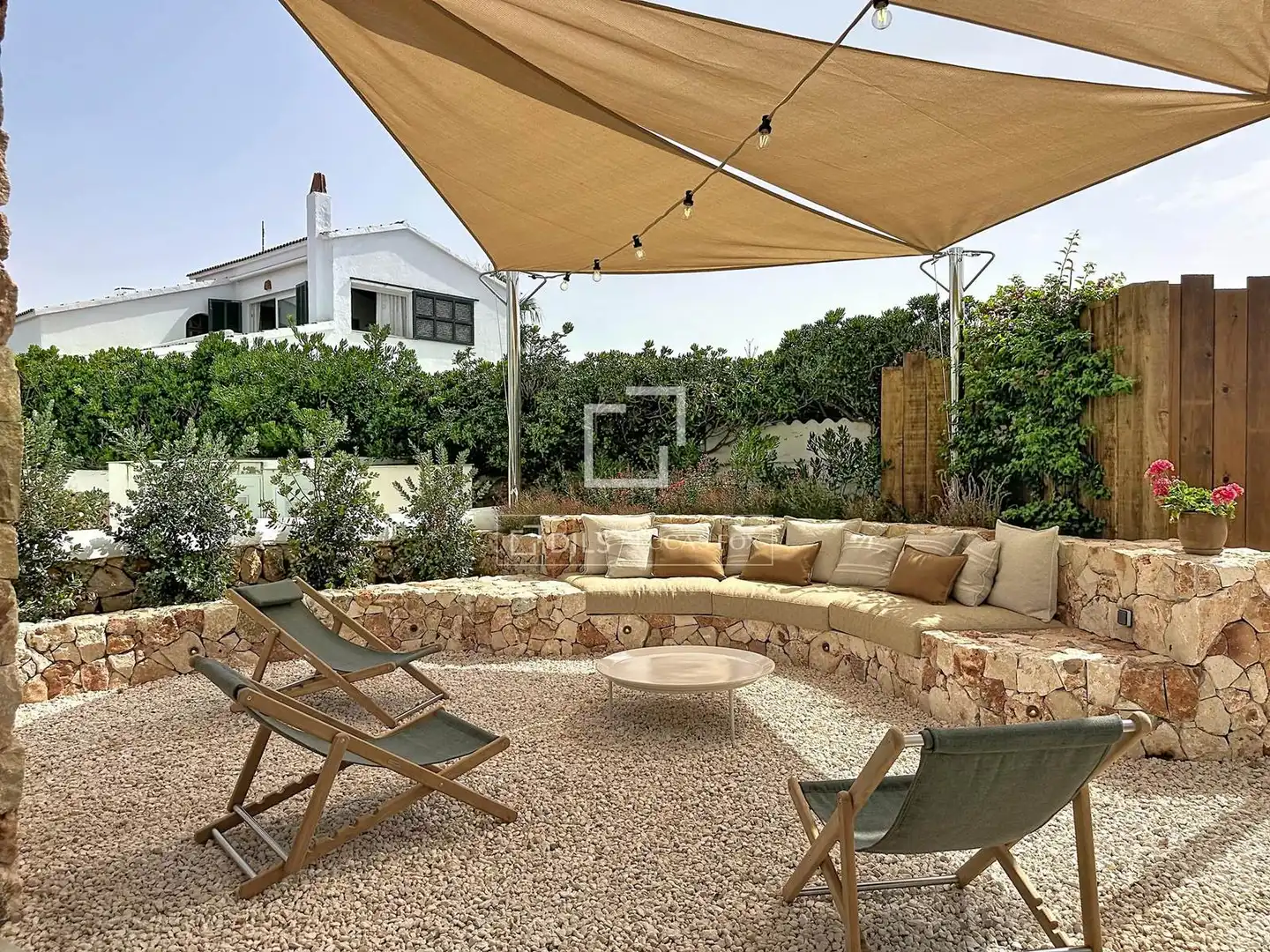 Terraza de Casa o chalet de alquiler en Ciutadella de Menorca con Aire acondicionado, Calefacción y Jardín privado