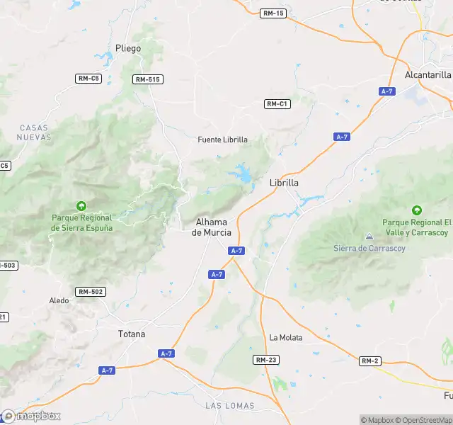 Nave industrial en venta en Alhama de Murcia