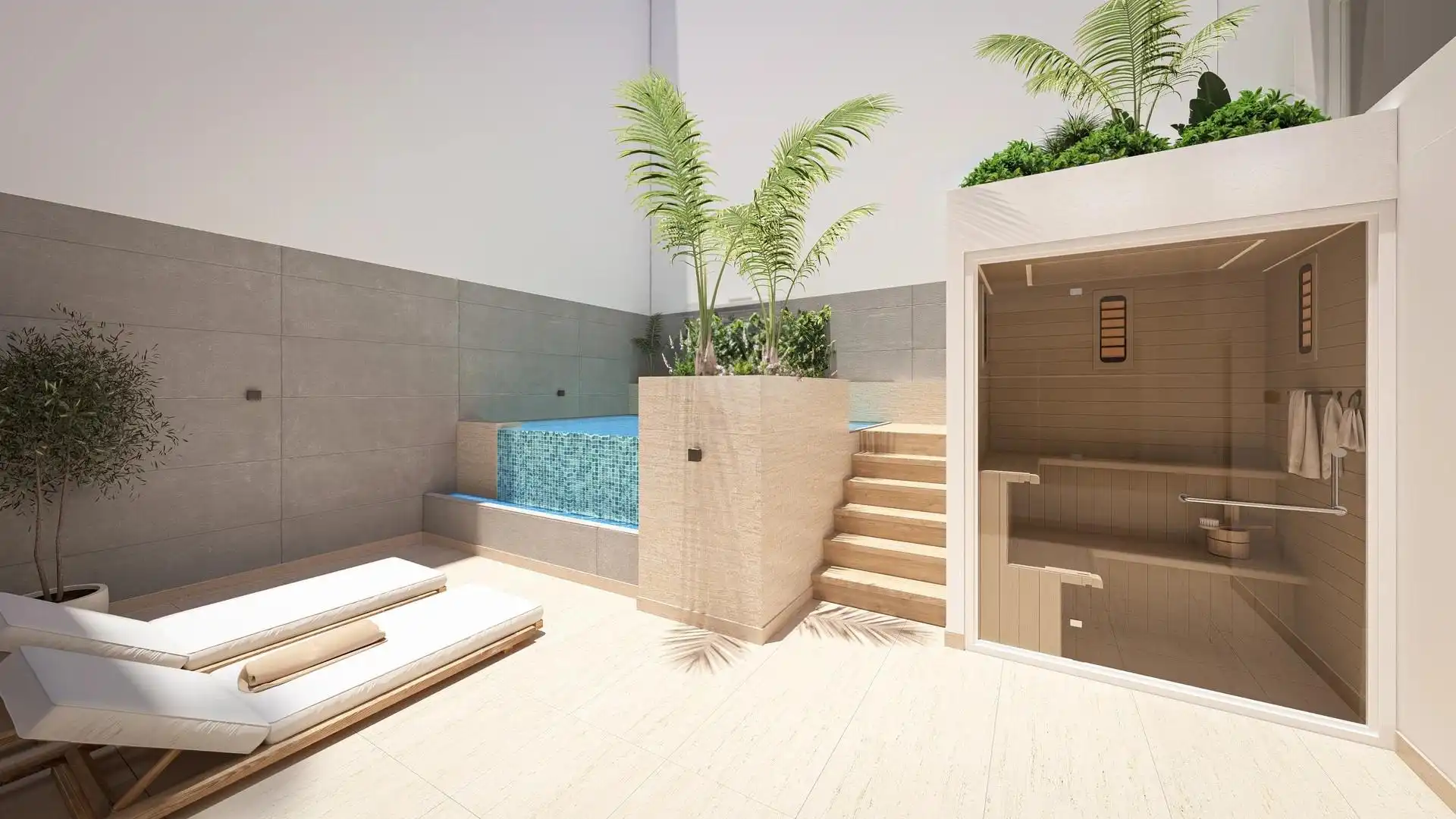 Swimming pool of Attic for sale in Torrevieja  with Air Conditioner, Terrace and Community pool