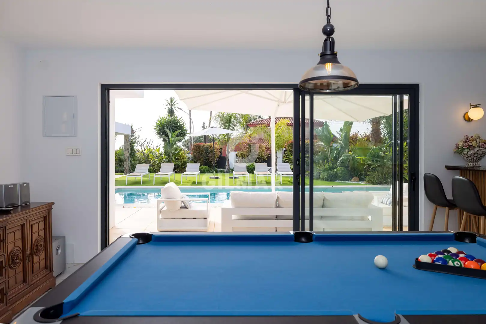 Swimming pool of Houses for sale in Benalmádena  with Heating, Private garden and Swimming Pool