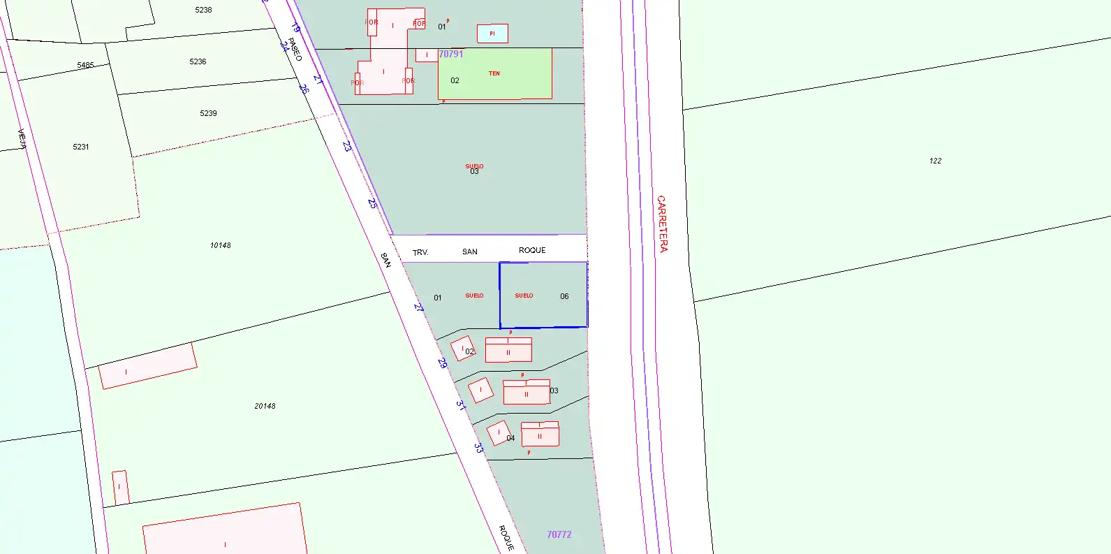 Terreny residencial en venda a SAN ROQUE