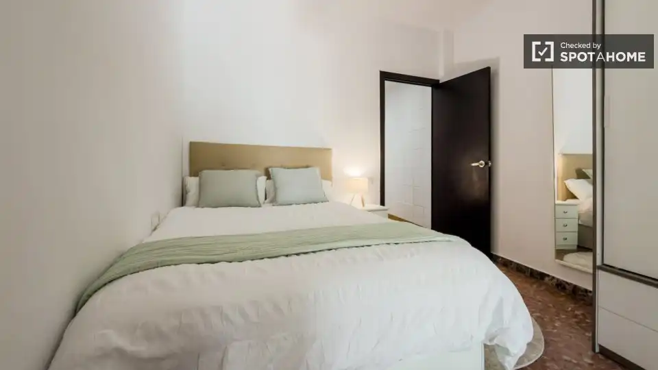 Habitación de Piso de alquiler en Barcelona con Aire acondicionado, Calefacción y Amueblado