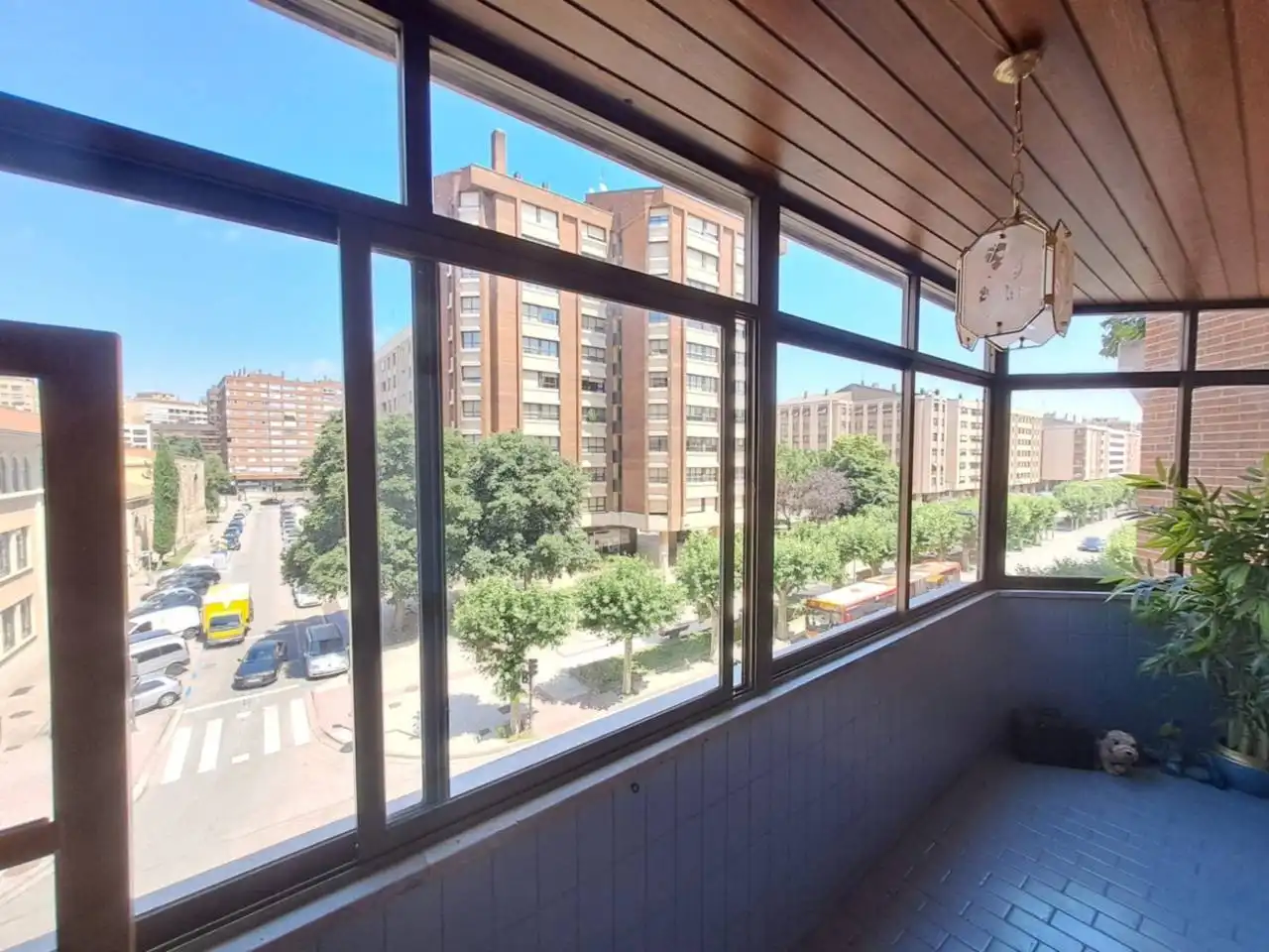 Exterior view of Flat for sale in Burgos  with Heating, Terrace and Alarm