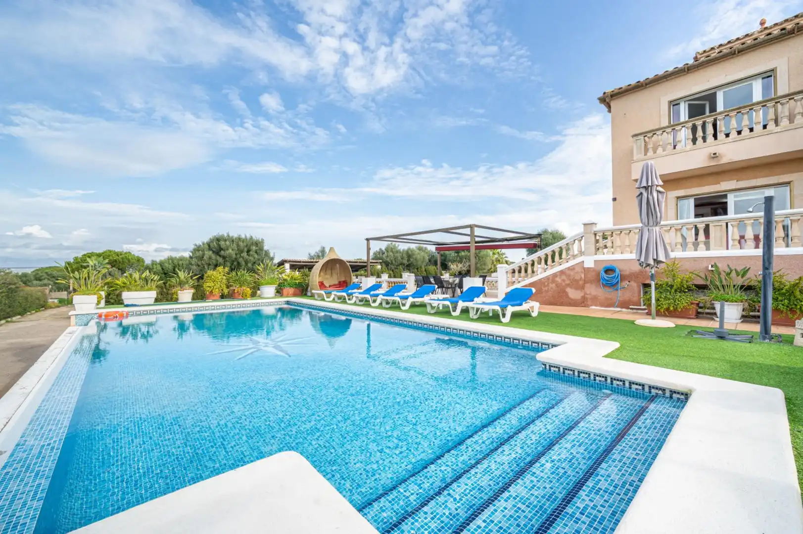 Piscina de Casa o chalet en venta en  Palma de Mallorca con Aire acondicionado, Calefacción y Jardín privado