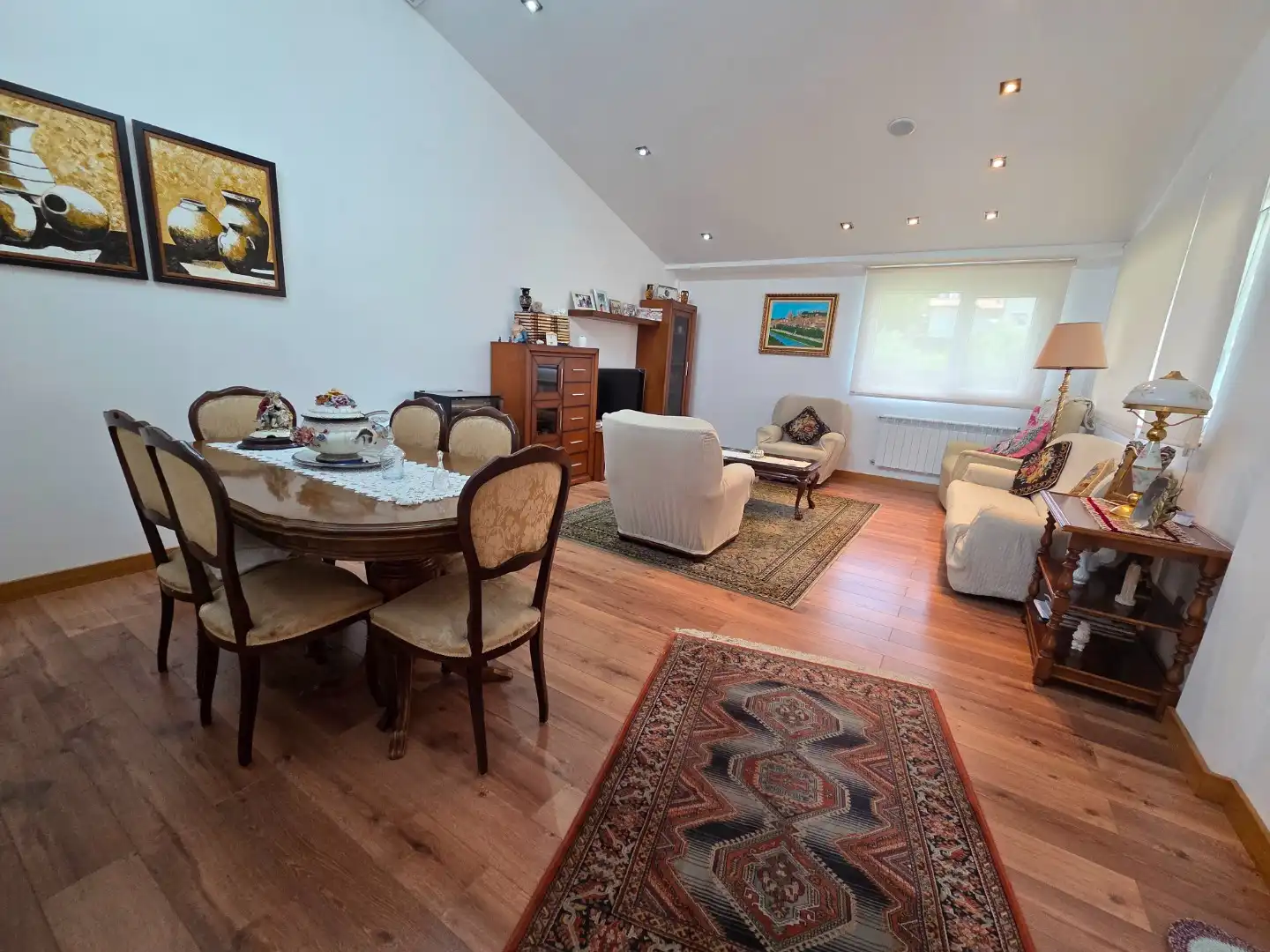 Living room of Houses for sale in Carcedo de Burgos  with Heating, Private garden and Terrace