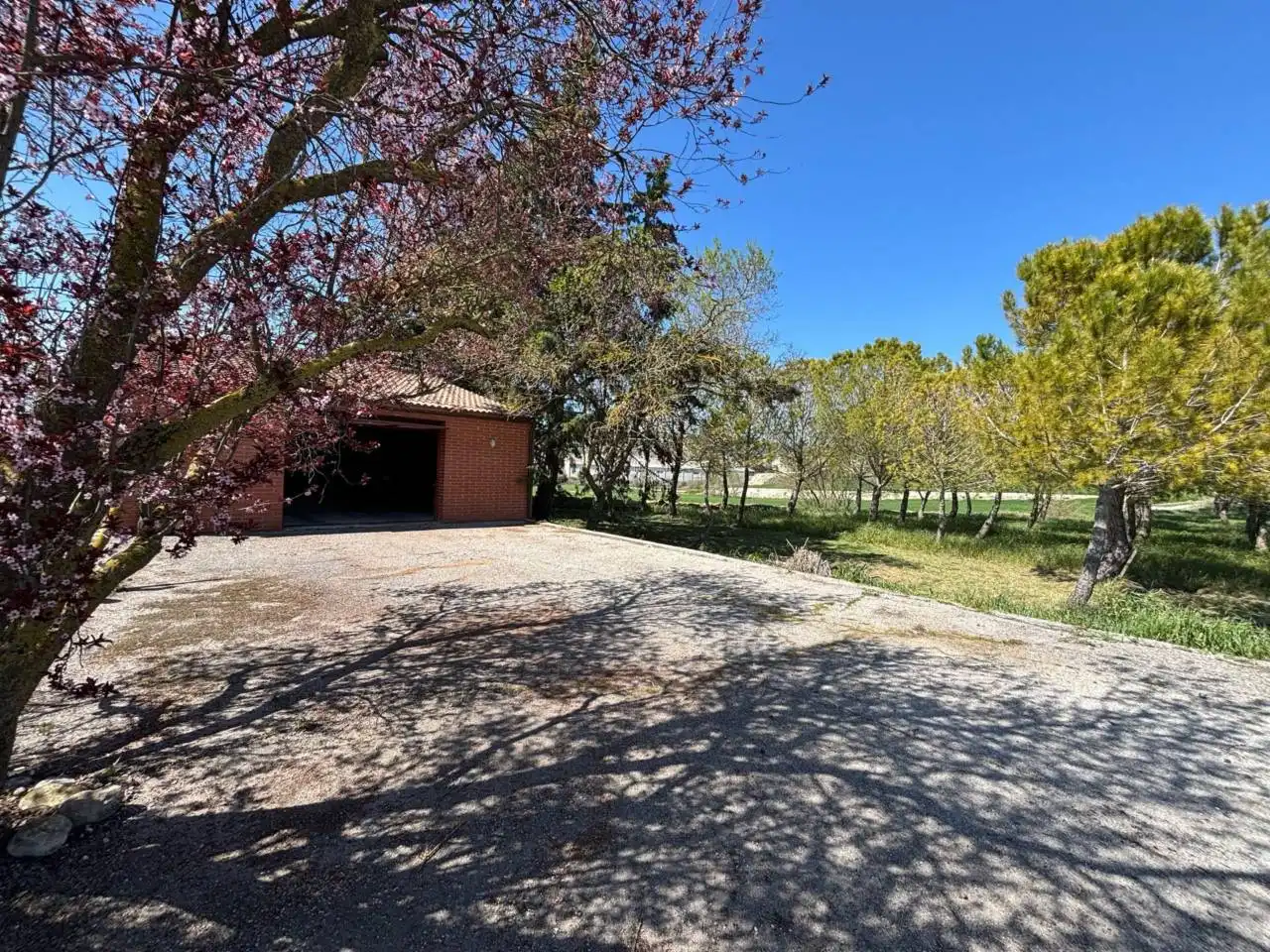 Vista exterior de Casa o xalet en venda en Santa Coloma de Queralt amb Calefacció, Jardí privat i Terrassa