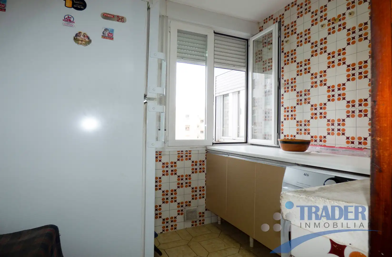 Cuina de Pis en venda en Móstoles amb Jardí privat, Terrassa i Traster