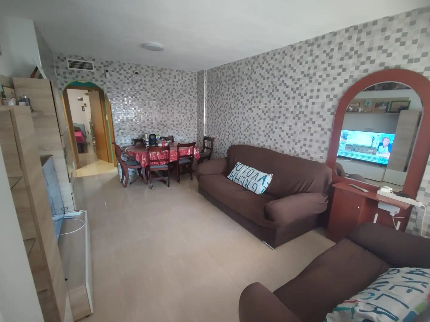 Sala de estar de Casa adosada en venta en Torre-Pacheco con Balcón