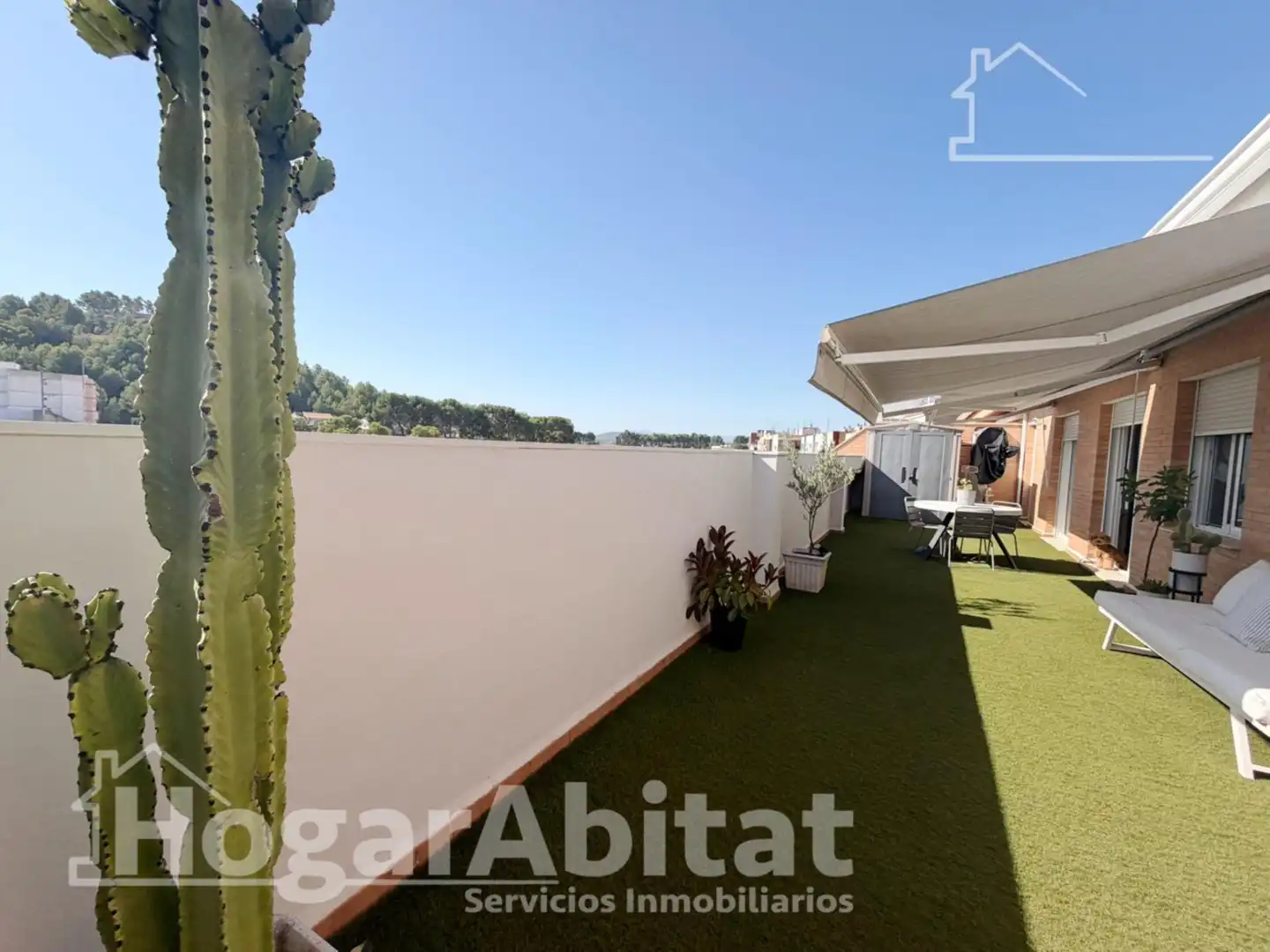 Terrace of Attic for sale in Chiva  with Air Conditioner and Terrace