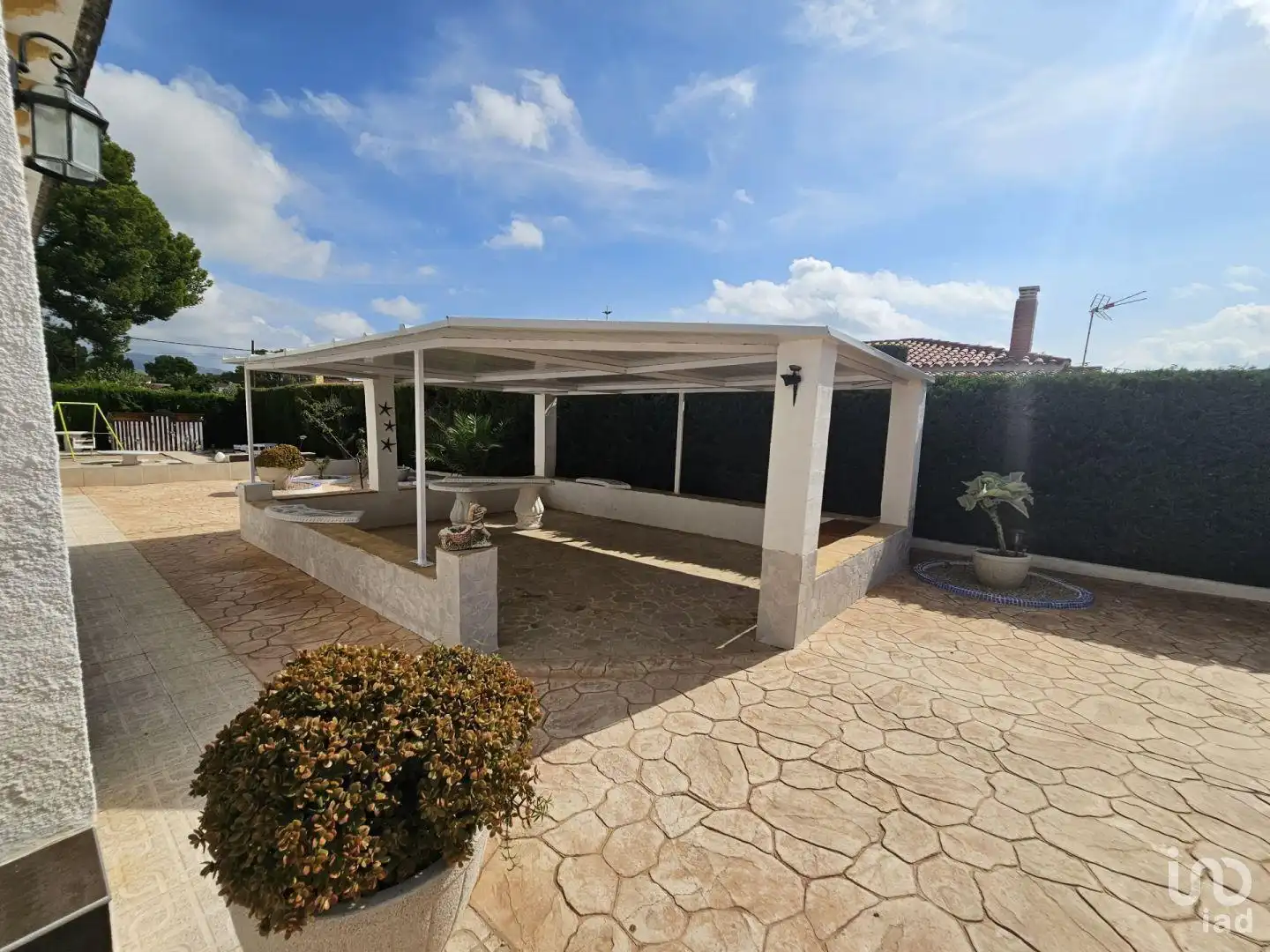 Terraza de Casa o chalet de alquiler en L'Ametlla de Mar  con Aire acondicionado, Calefacción y Jardín privado