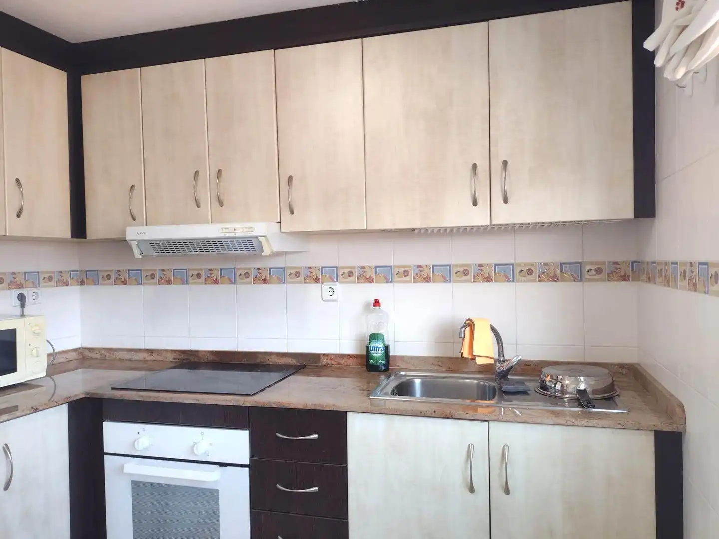 Cocina de Piso de alquiler en Murcia con Aire acondicionado, Trastero y Amueblado