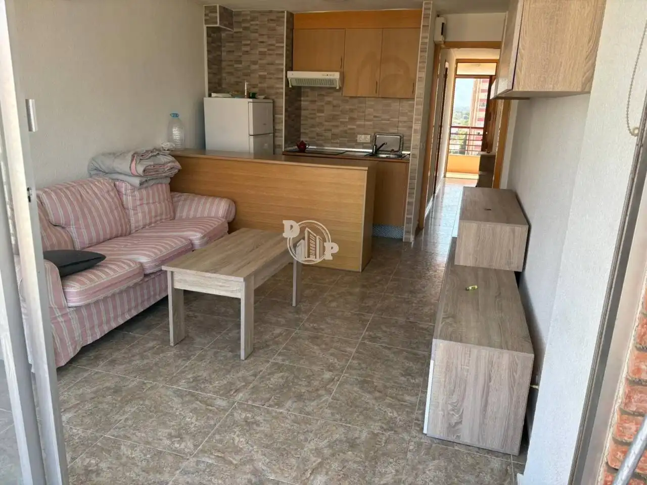 Terrasse von Wohnung zum Verkauf in Benidorm mit Klimaanlage und Gemeinschaftspool
