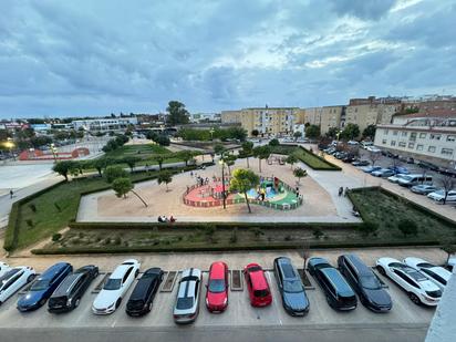 Parking of Flat for sale in Badajoz Capital  with Air Conditioner, Terrace and Balcony