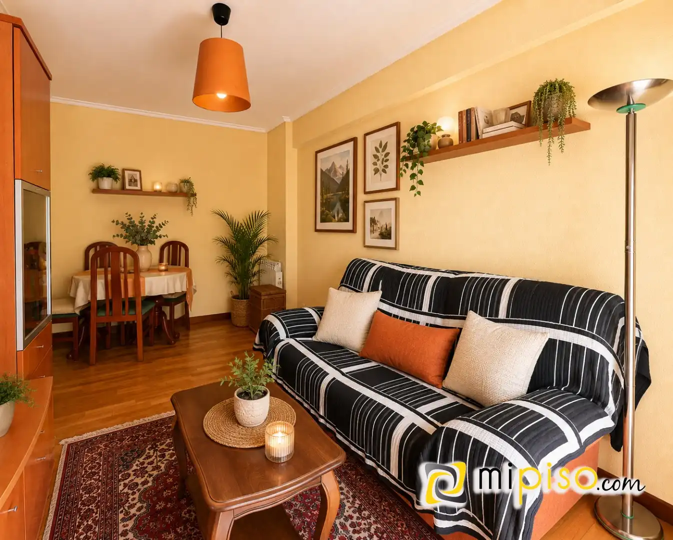 Wohnzimmer von Wohnung zum Verkauf in Laredo mit Balkon