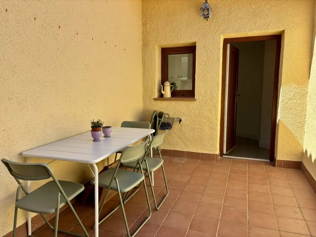Terraza de Piso de alquiler en Sant Feliu de Guíxols con Terraza y Amueblado