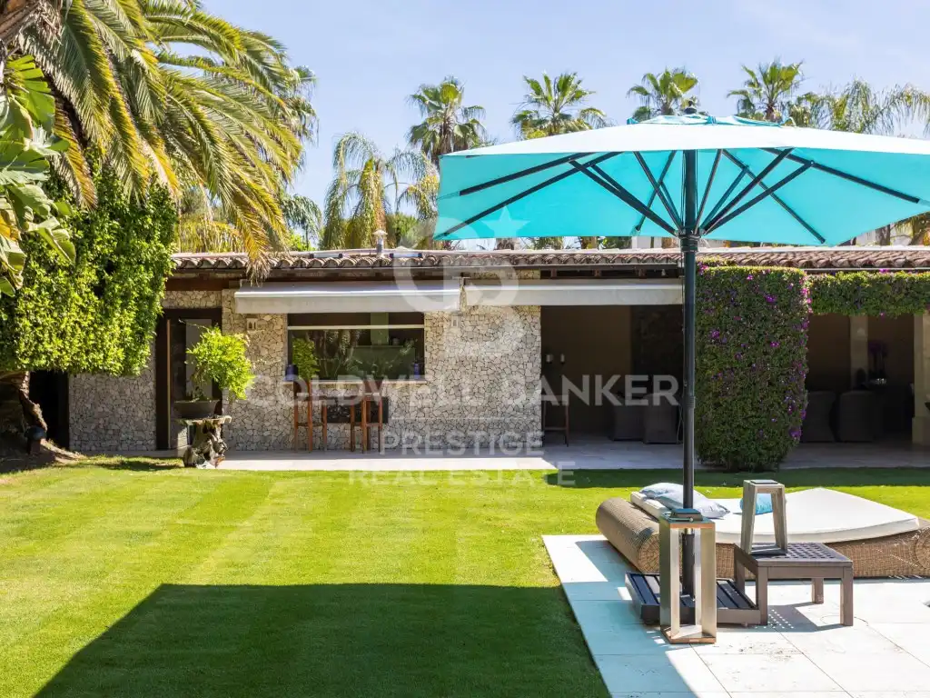 Jardín de Casa o chalet en venta en Sitges con Aire acondicionado, Jardín privado y Terraza