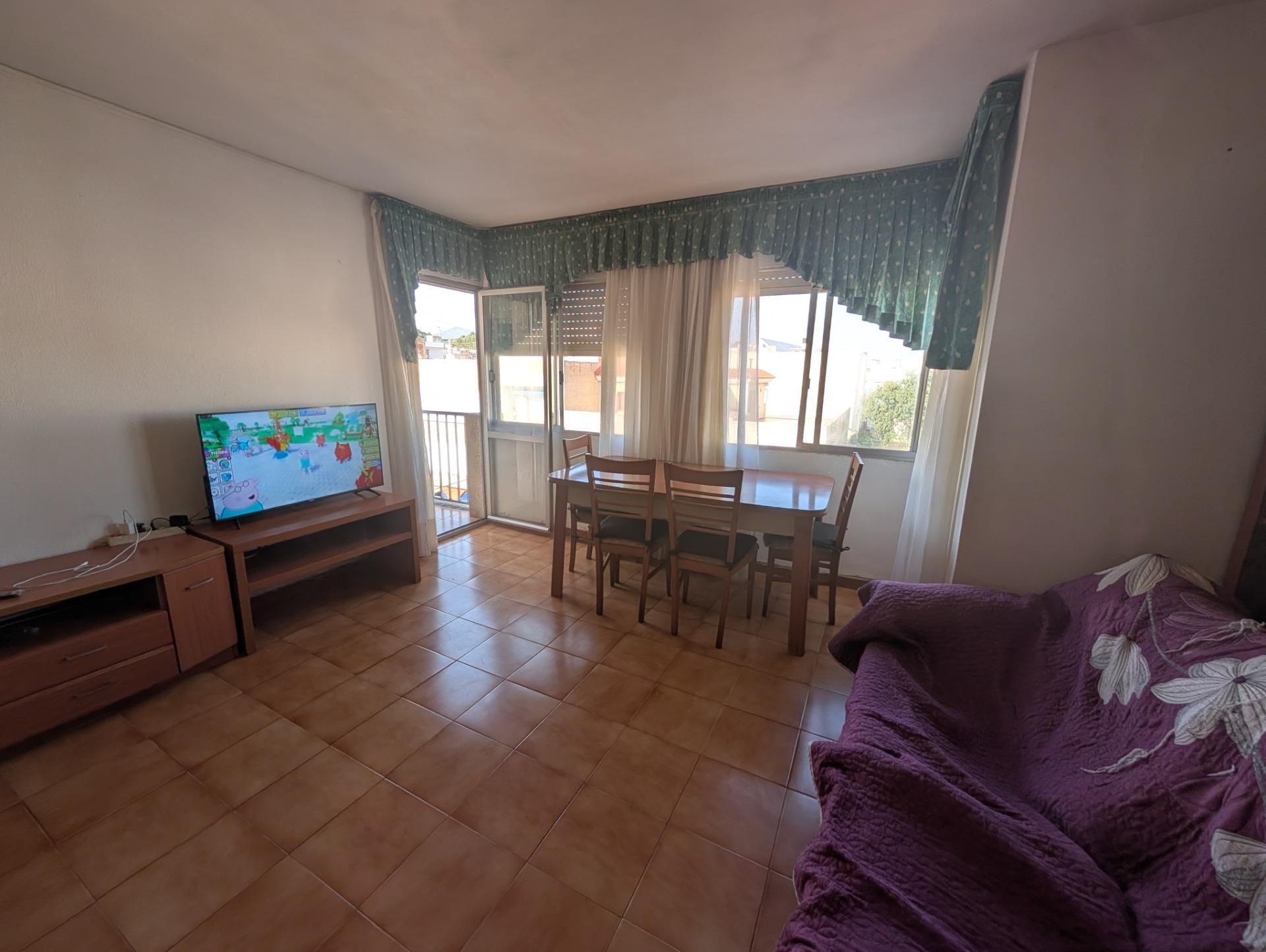 Living room of Flat for sale in Alcanar  with Heating, Terrace and Balcony