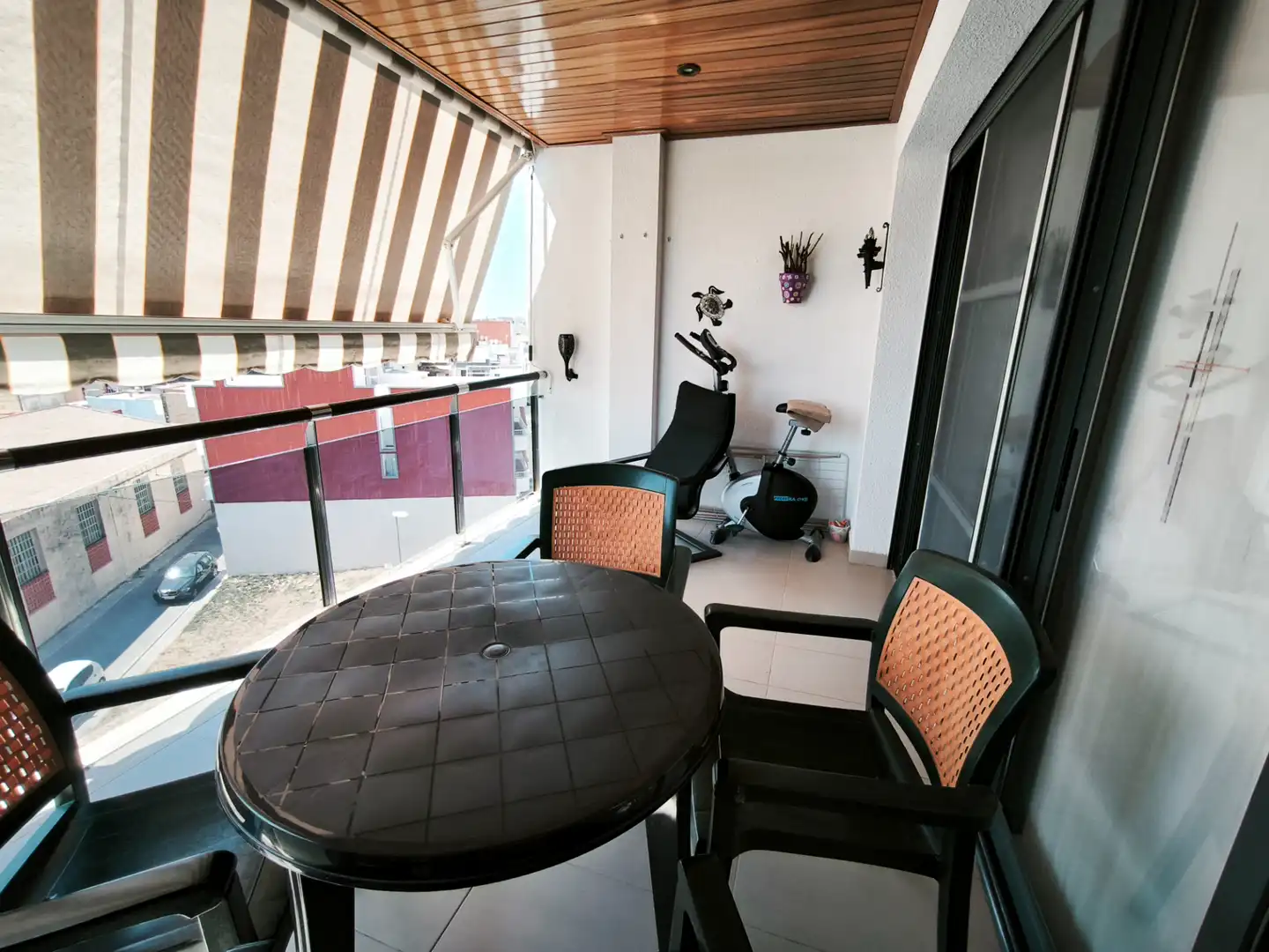 Terrasse von Wohnung zum Verkauf in La Ràpita mit Klimaanlage, Terrasse und Möbliert