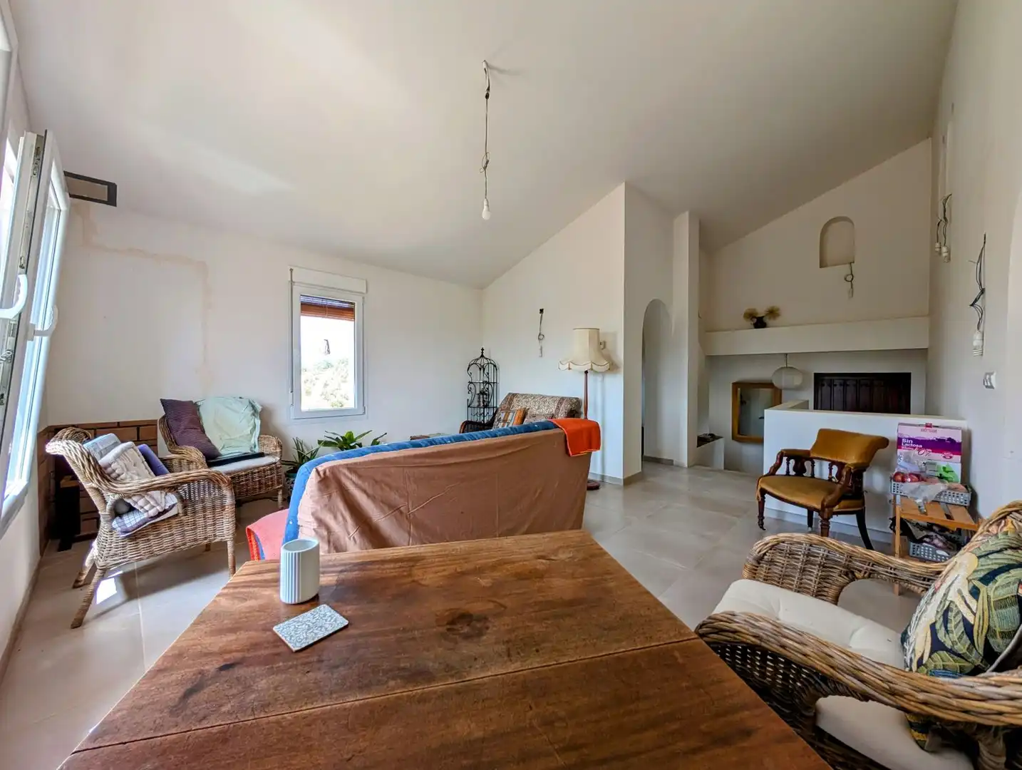 Sala d'estar de Casa o xalet en venda en Loja amb Calefacció, Jardí privat i Terrassa
