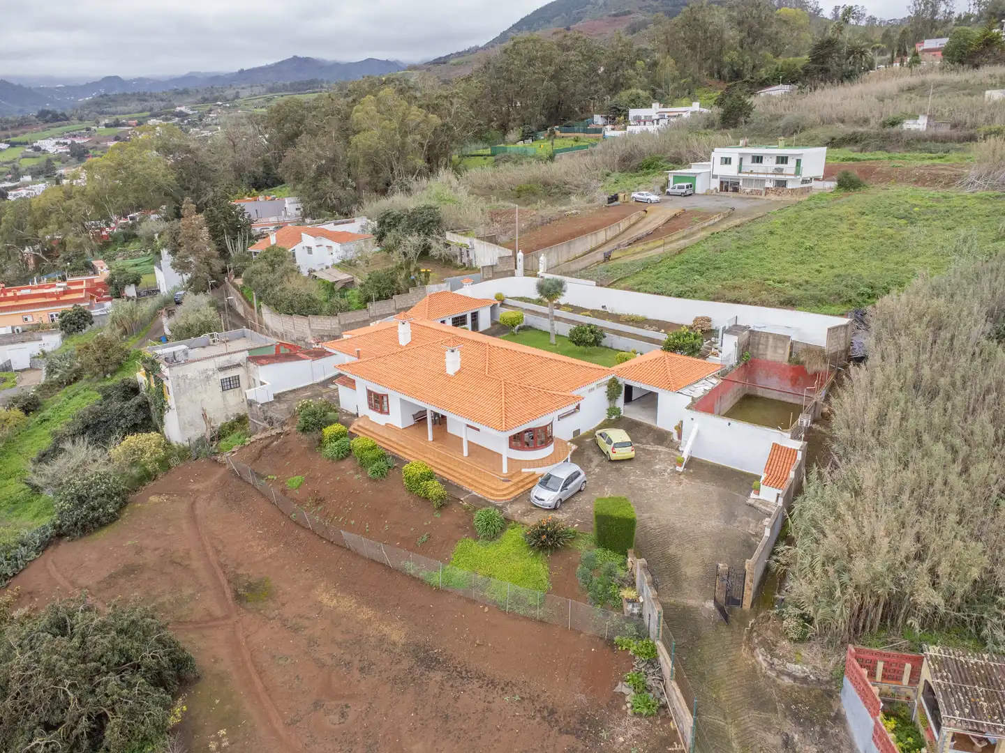 Vista exterior de Casa o chalet en venta en Arucas con Calefacción, Jardín privado y Terraza