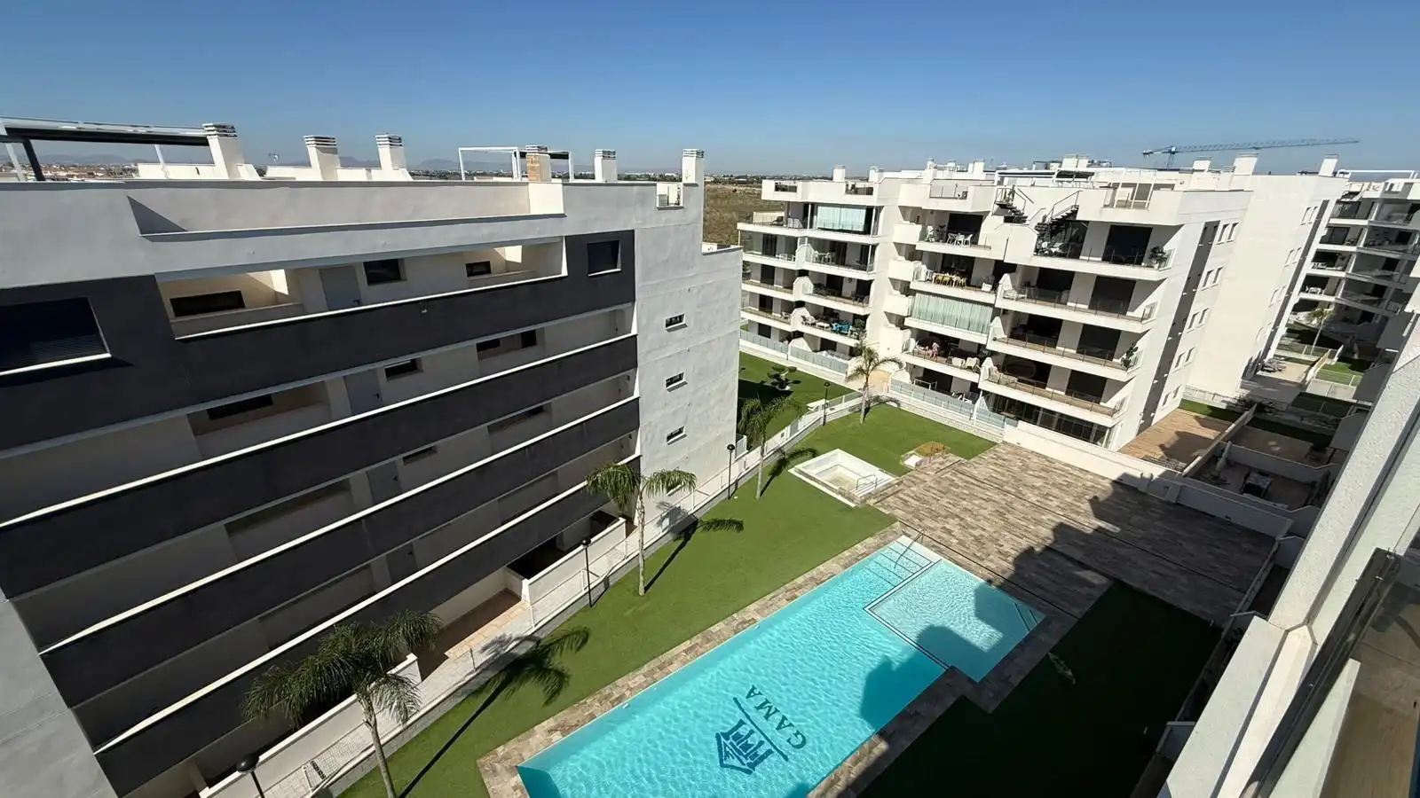 Vista exterior de Apartament en venda en San Javier amb Aire condicionat, Terrassa i Moblat