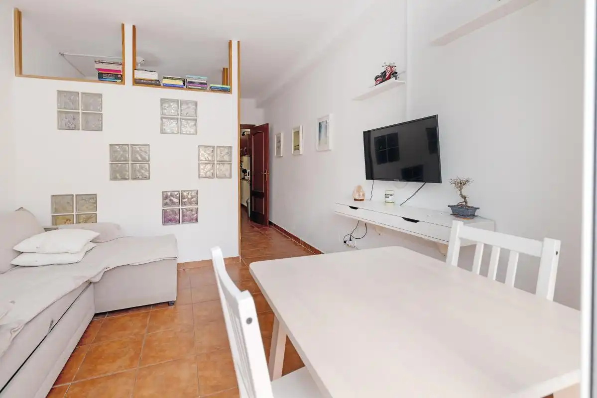 Sala de estar de Estudio en venta en Torremolinos con Aire acondicionado, Calefacción y Terraza