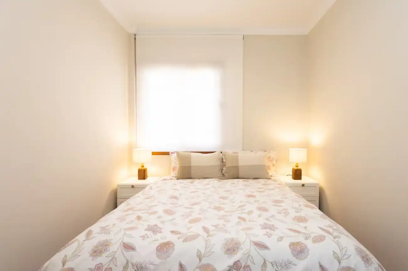 Schlafzimmer von Wohnungen zur Miete in Santa Cruz de Tenerife mit Klimaanlage, Heizung und Privatgarten