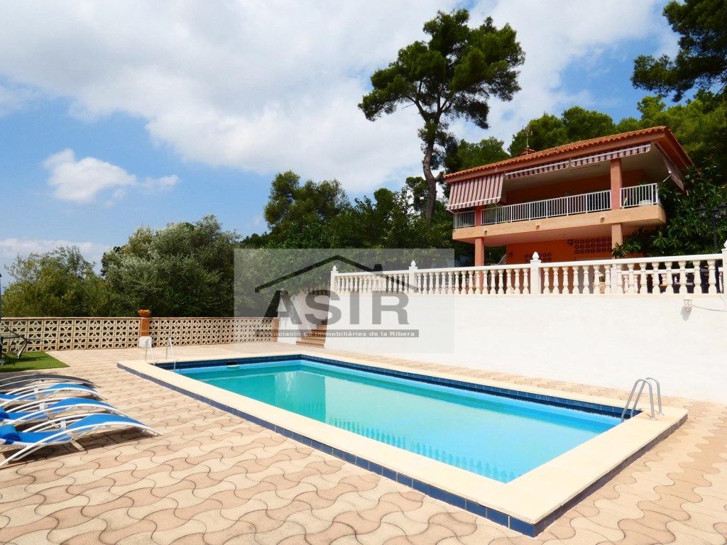 Piscina de Casa o xalet en venda en Alzira amb Jardí privat, Terrassa i Piscina