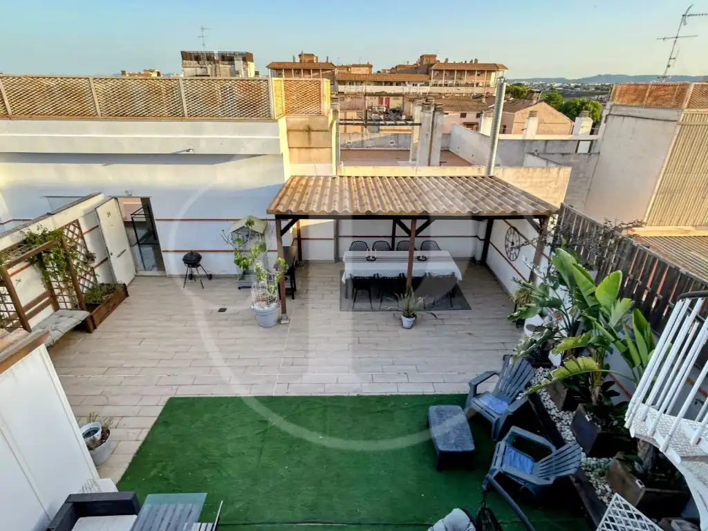 Terraza de Ático en venta en Albal con Aire acondicionado, Jardín privado y Terraza