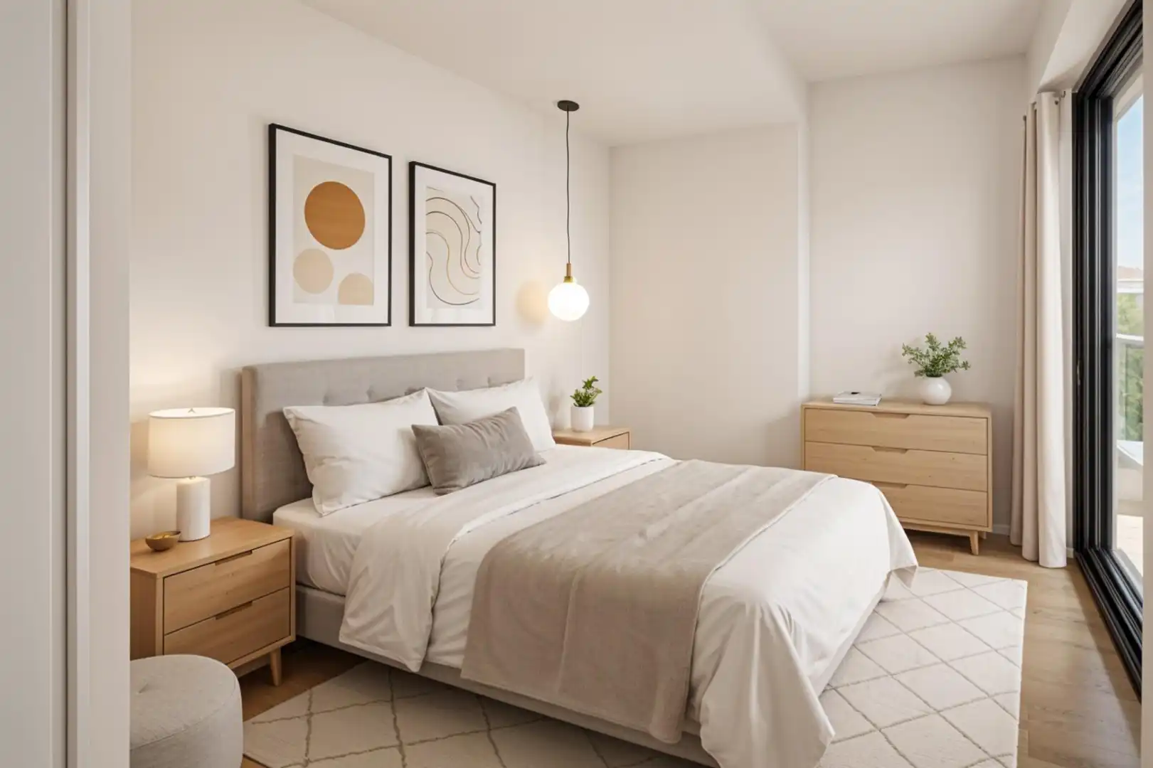 Bedroom of Duplexes for sale in Mataró  with Heating, Parquet flooring and Terrace