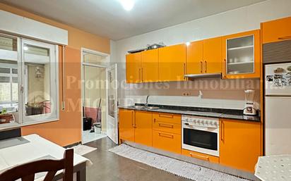 Kitchen of Flat for sale in Verín  with Terrace, Furnished and Balcony