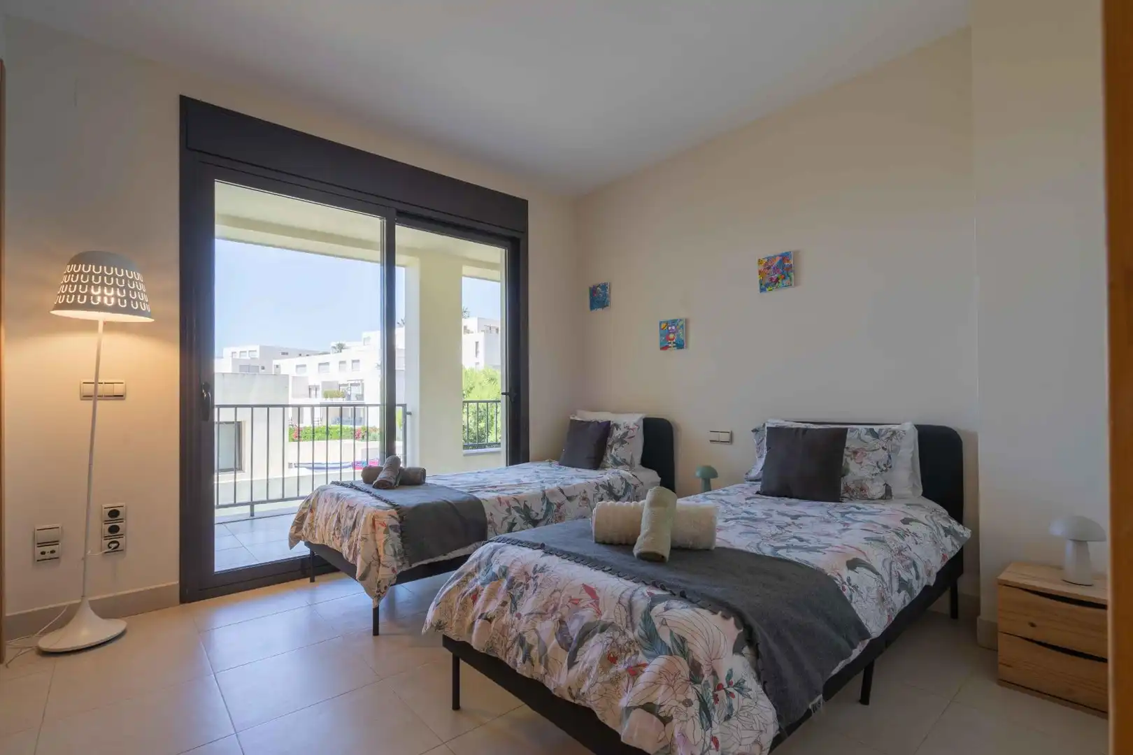Dormitori de Apartament en venda en Marbella amb Aire condicionat, Calefacció i Jardí privat
