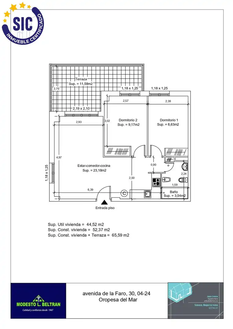 Apartament amb piscina en venda a Avenida FARO DEL 30, imagen 4