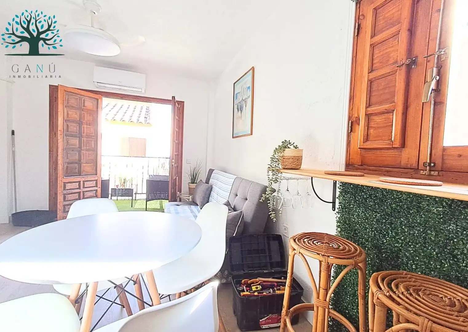 Terrassa de Apartament en venda en Mazarrón amb Aire condicionat, Terrassa i Moblat