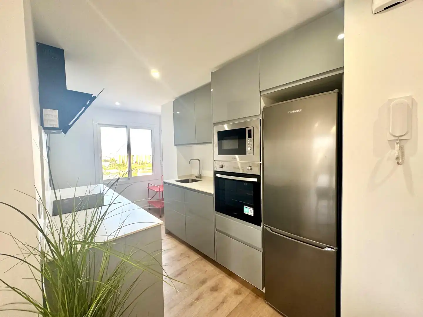 Kitchen of Flat for sale in Málaga  with Heating and Furnished