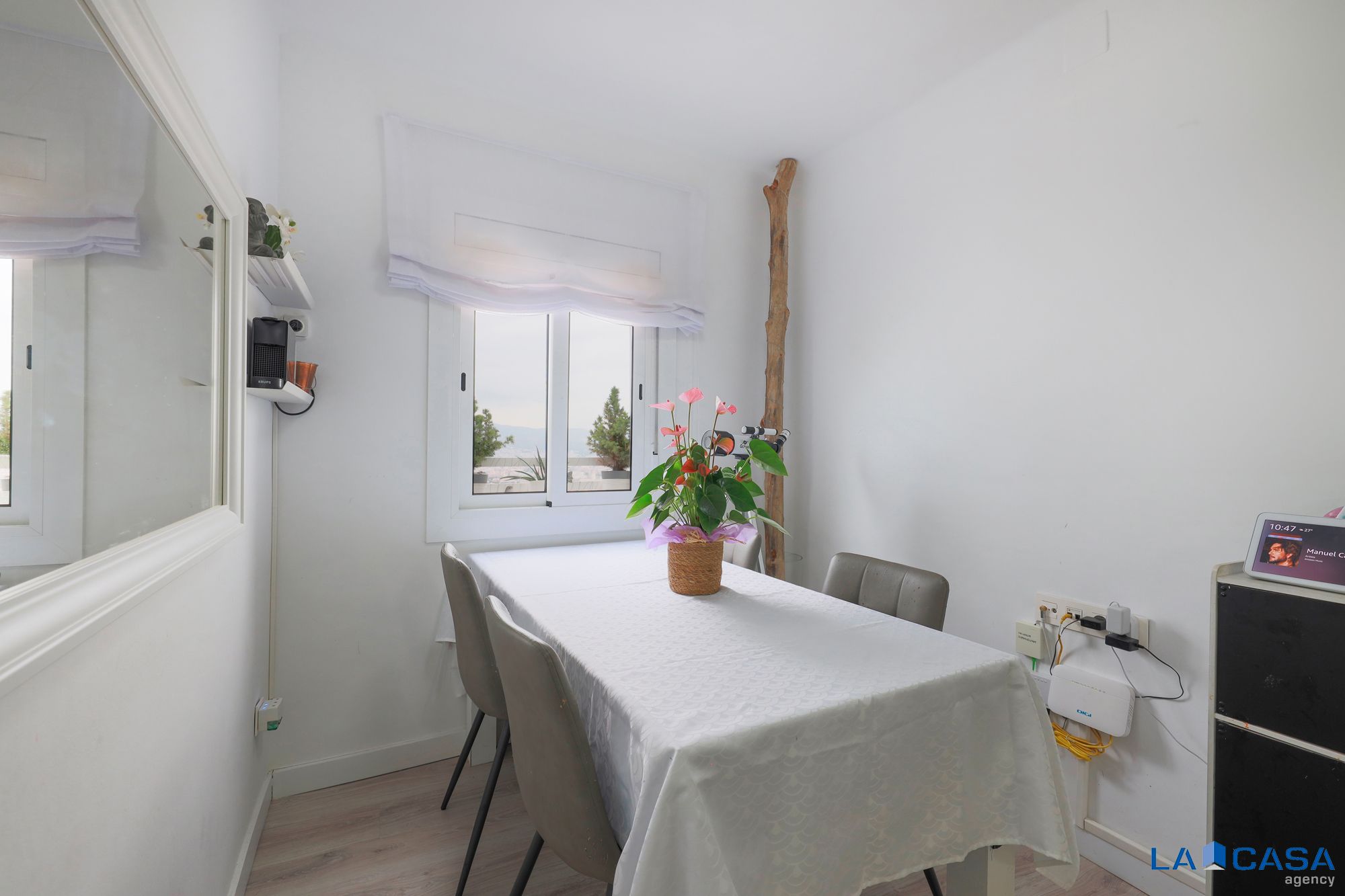 Dining room of Flat for sale in  Barcelona Capital  with Heating, Terrace and Storage room