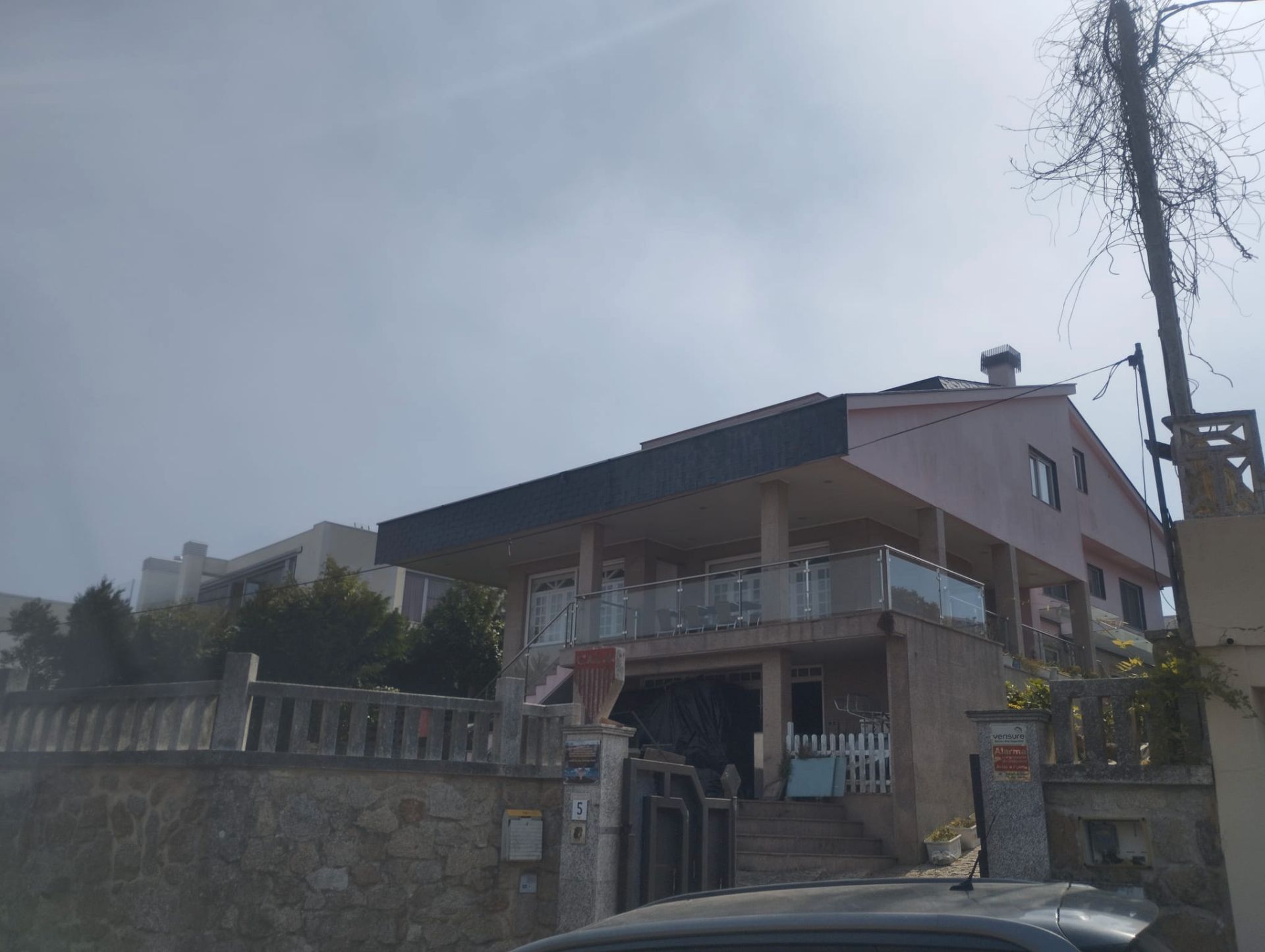 Exterior view of House or chalet for sale in Nigrán  with Heating, Private garden and Swimming Pool