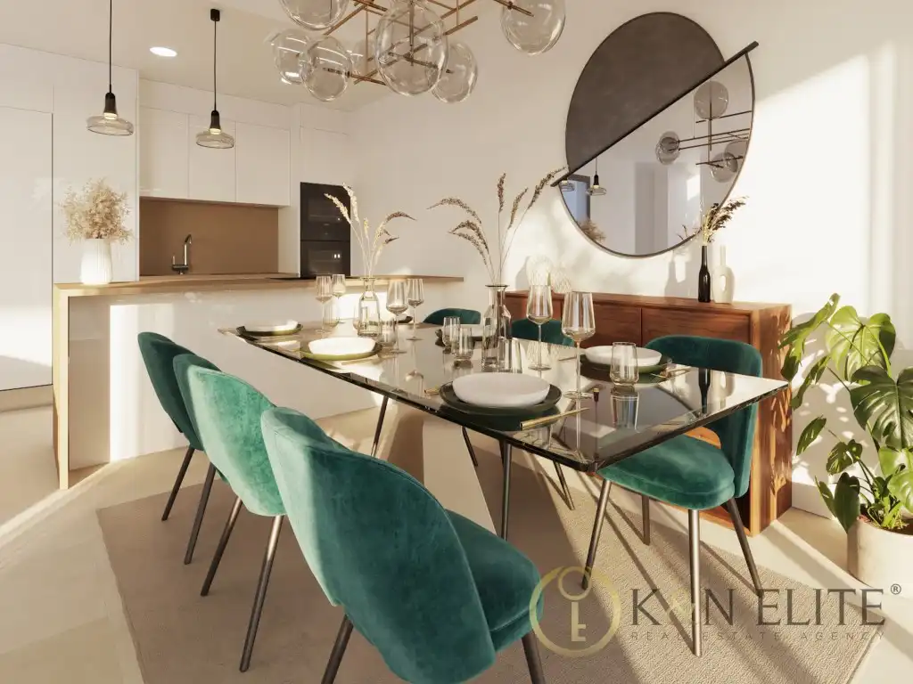 Dining room of Attic for sale in Estepona  with Air Conditioner, Terrace and Swimming Pool