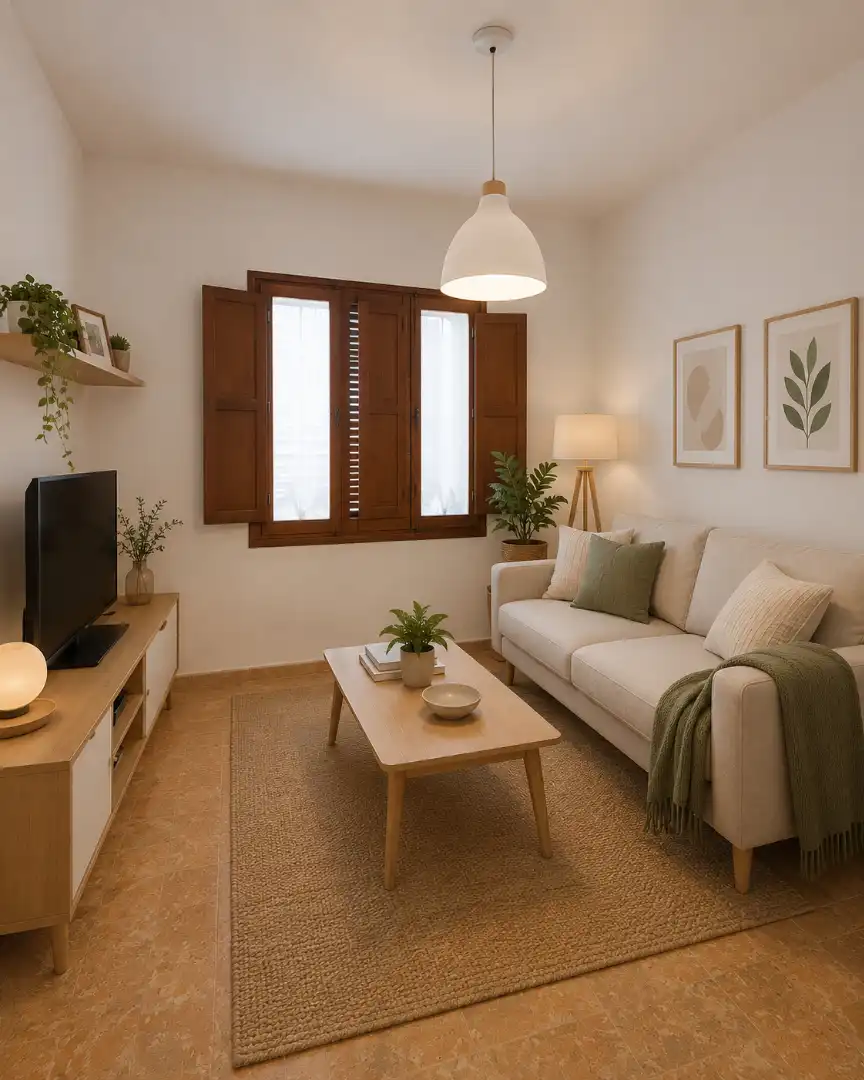 Sala de estar de Casa o chalet en venta en Teror con Jardín privado